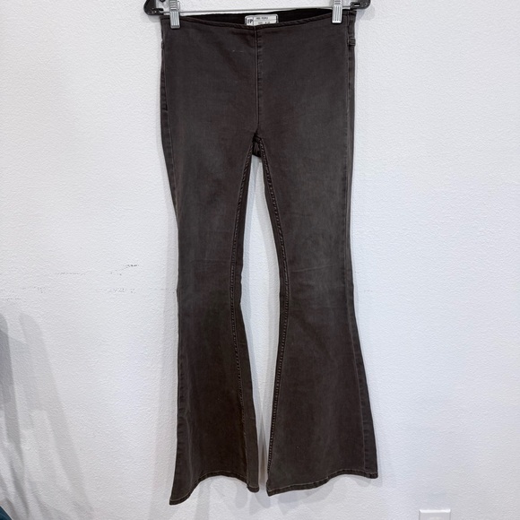 NWOT Free People Penny Pull On Flare Jeans Women’s Size 25 - Picture 3 of 5
